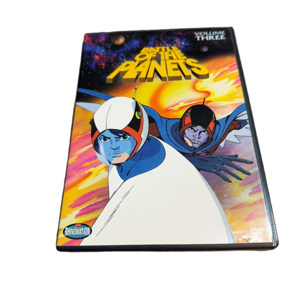 Battle of the Planets Volume 3 DVD Rhino Home Video G-Force Gatchaman 2001